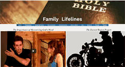 Desktop Screenshot of familylifelines.org